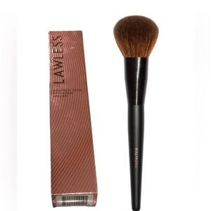 LAWLESS Bronzer Brush with Black Handle and Brown Bristles